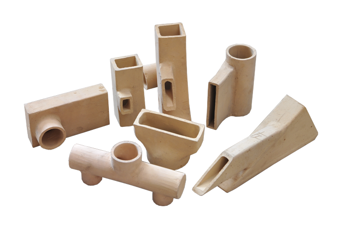 Casting of vitrified clay pipe-type-specific